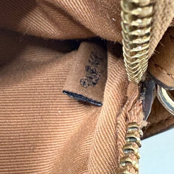 Coach F30259 Mini Brown Pebbled Leather Crossbody Double Pocket Purse With Adjus - Picture 12 of 12